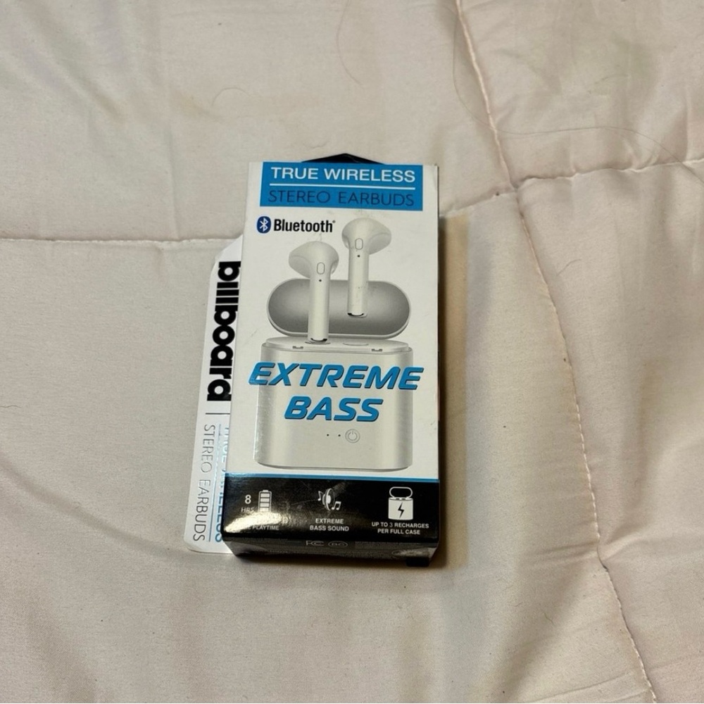 Bluetooth Stereo Earbuds - White